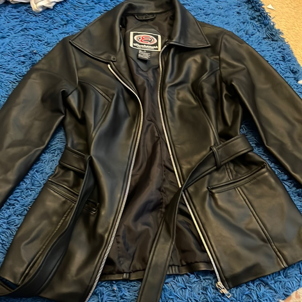 Black leather jacket evolution